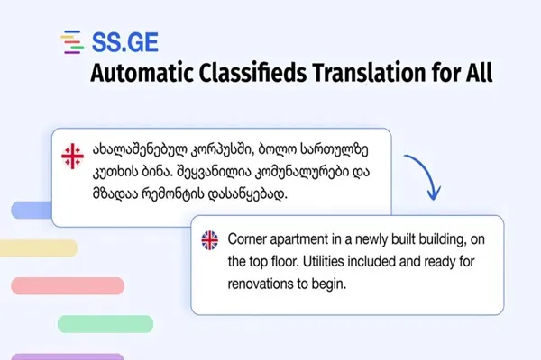 Traducción automática de anuncios clasificados para todos los idiomas